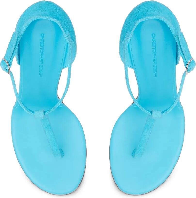 Christopher Esber Billi T-bar heeled sandals Blauw - Foto 2