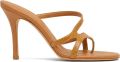 Christopher Esber Calathea leren sandalen met hak Beige - Beige