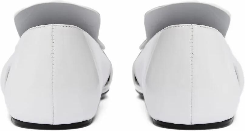Christopher Esber Chisel leren loafers met uitgesneden details Wit - Foto 5