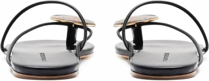 Christopher Esber Doma Stoned multi-strap sandals flats Zwart - Foto 5