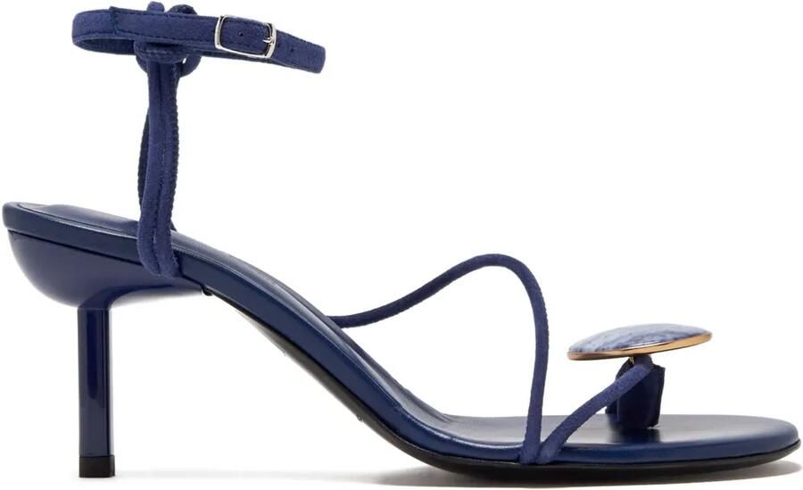 Christopher Esber Geknoopte sandalen met enkelband Blauw