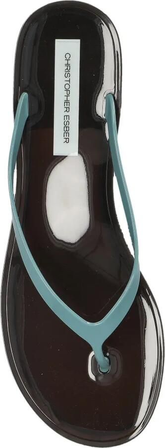 Christopher Esber Jo teenslippers Blauw - Foto 3