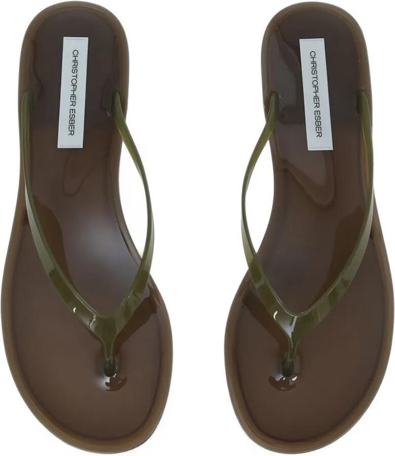 Christopher Esber Jo teenslippers Bruin - Foto 2