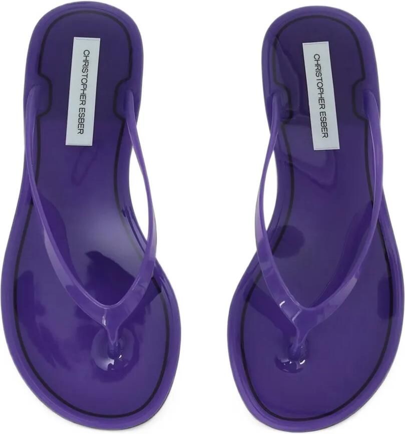 Christopher Esber Jo teenslippers Paars - Foto 2