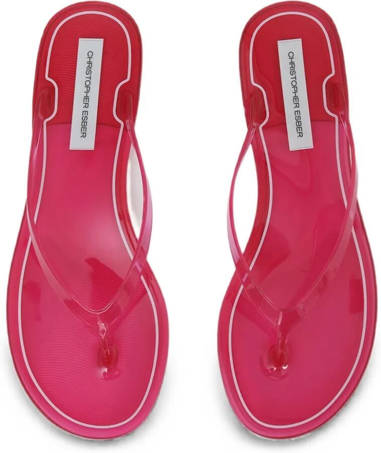 Christopher Esber Jo teenslippers Roze - Foto 2