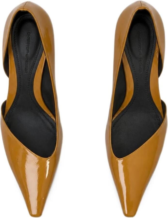 Christopher Esber Max lakleren pumps Bruin - Foto 2