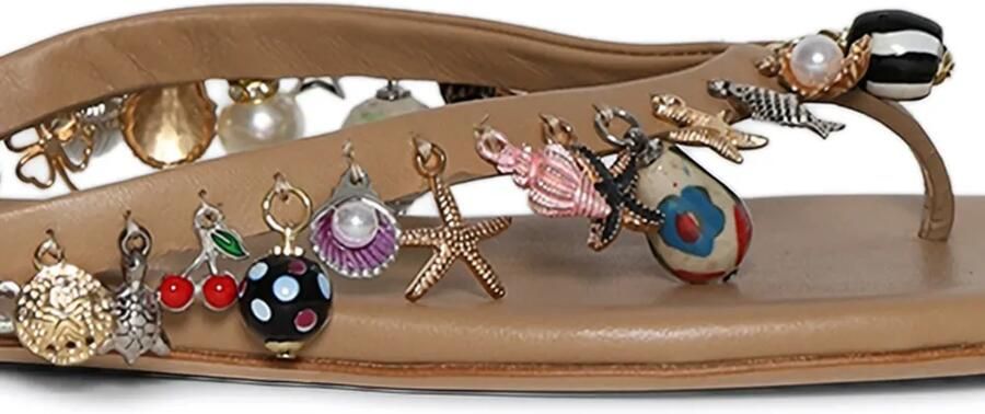 Christopher Esber Memento sandalen met bedel Beige - Foto 2