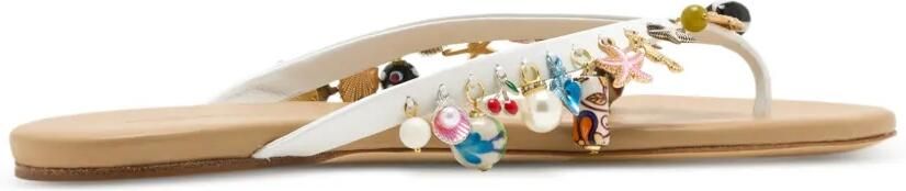 Christopher Esber Memento sandalen met bedel Wit - Foto 4