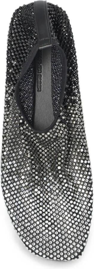 Christopher Esber Minette ballerina's met kristallen Zwart - Foto 3