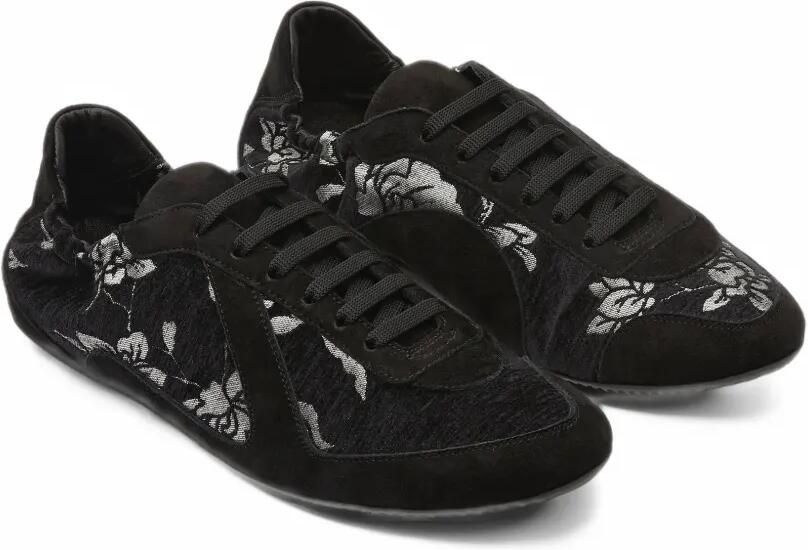 Christopher Esber Roadie Upholstered botanical-jacquard sneakers Zwart - Foto 5