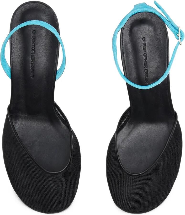 Christopher Esber Rumi Vapour mesh pumps met hak Zwart - Foto 2