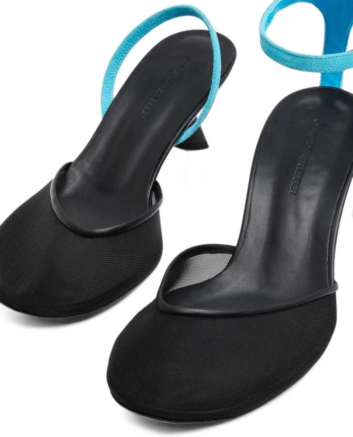 Christopher Esber Rumi Vapour mesh pumps met hak Zwart - Foto 3