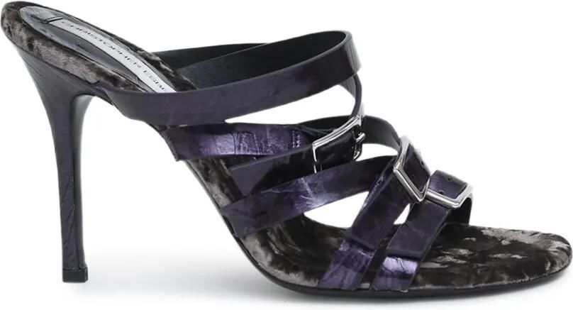 Christopher Esber Sandalen met gesp Paars