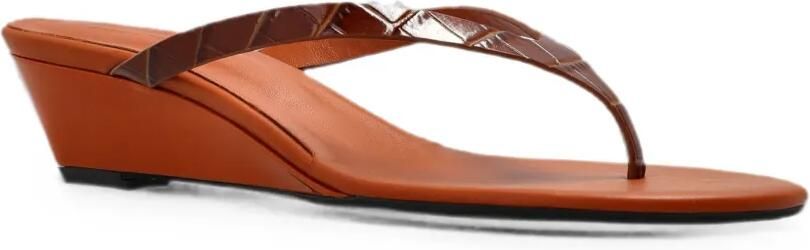 Christopher Esber Scala leren sandalen met hak Bruin - Foto 4