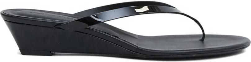 Christopher Esber Scala sandalen met sleehak Zwart