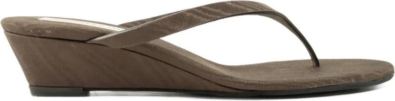 Christopher Esber Scala thong-strap wedge sandals Bruin