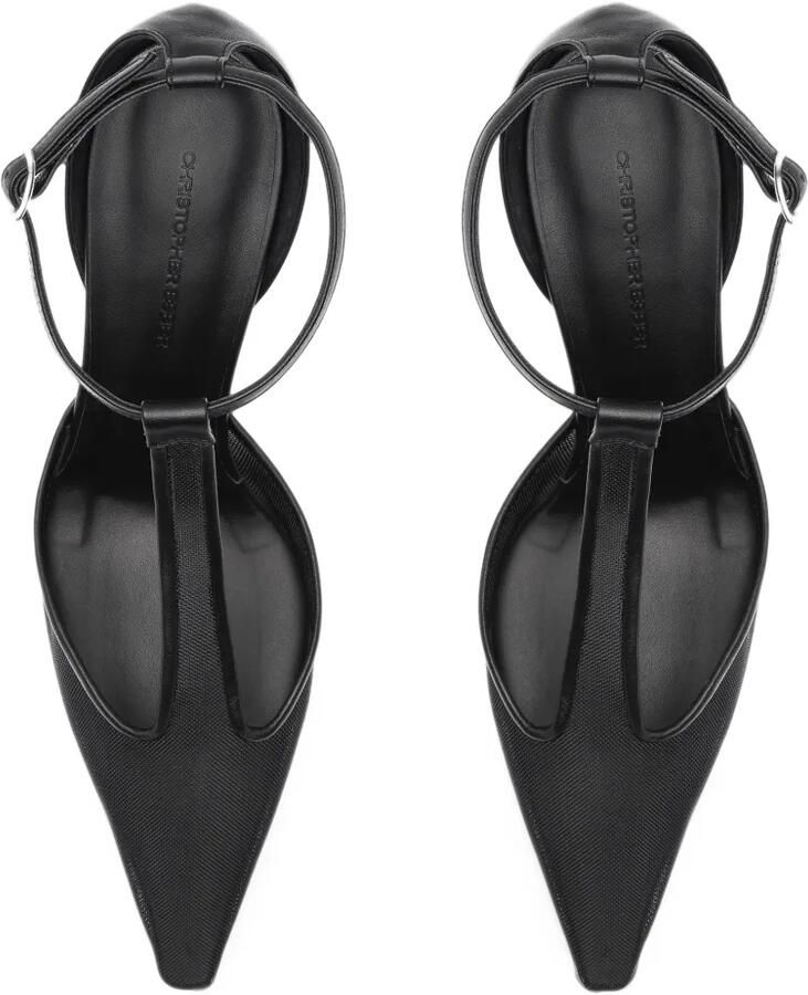 Christopher Esber T-Bar Vapour pumps met hak Zwart - Foto 2