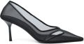 Christopher Esber Vapourine pumps met hak Zwart - Zwart