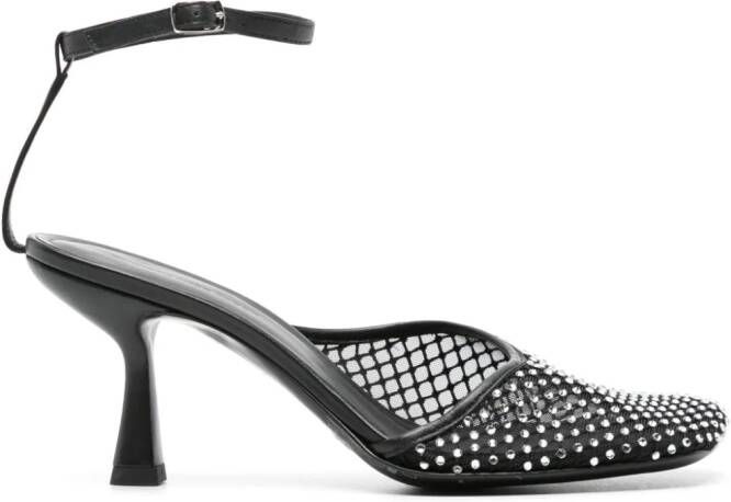 Christopher Esber Minette Veil 80 mm pumps met mesh Zwart