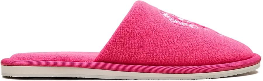 Chrome Hearts Hotel "Malibu Exclusive" slippers Roze
