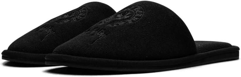 Chrome Hearts New York Hotel slippers Zwart - Foto 4