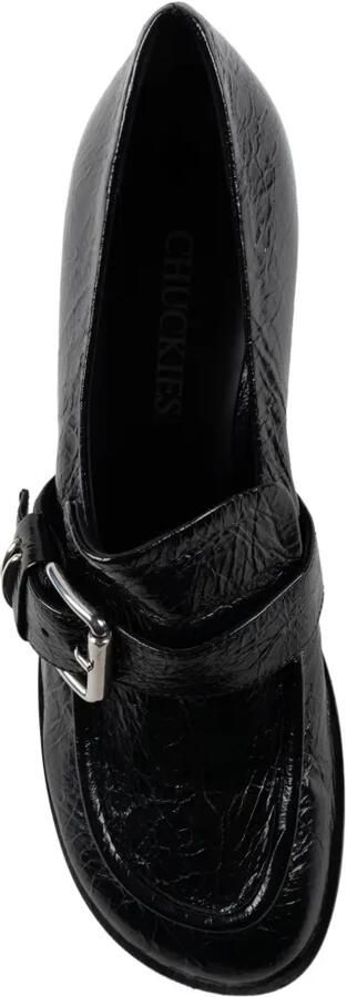 CHUCKIES buckle-fastening block-heel pumps Zwart - Foto 4