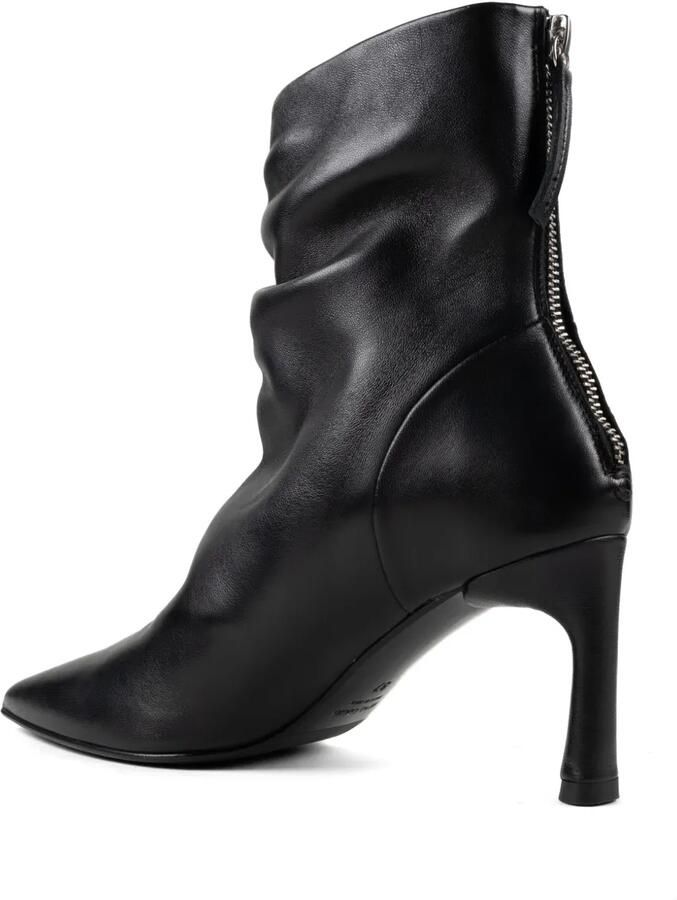 CHUCKIES pointed-toe heeled boots Zwart - Foto 3
