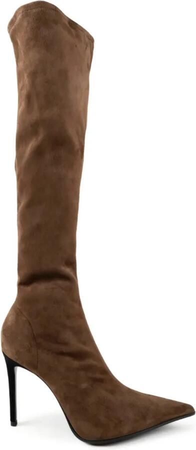 CHUCKIES pointed-toe over-the-knee boots Bruin