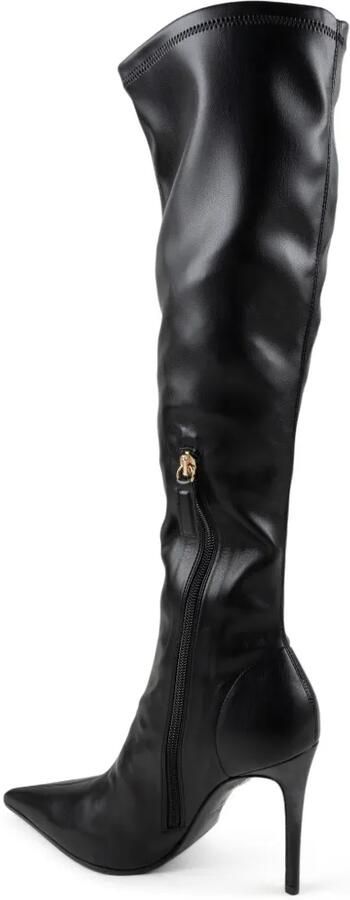 CHUCKIES pointed-toe stiletto-heel boots Zwart - Foto 3