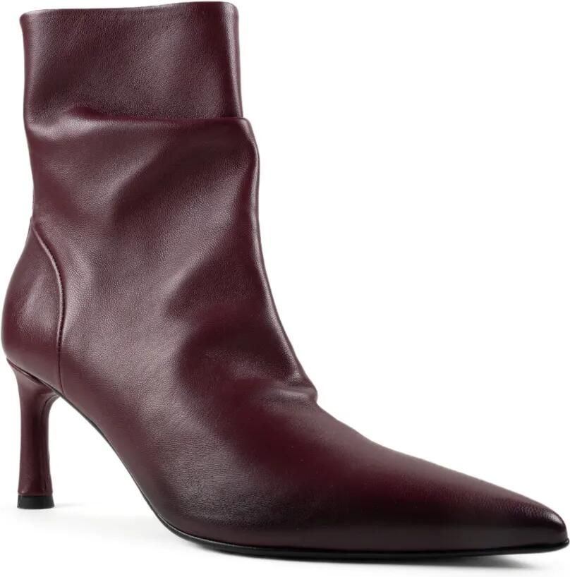 CHUCKIES pointed-toe zip-fastening boots Rood - Foto 3
