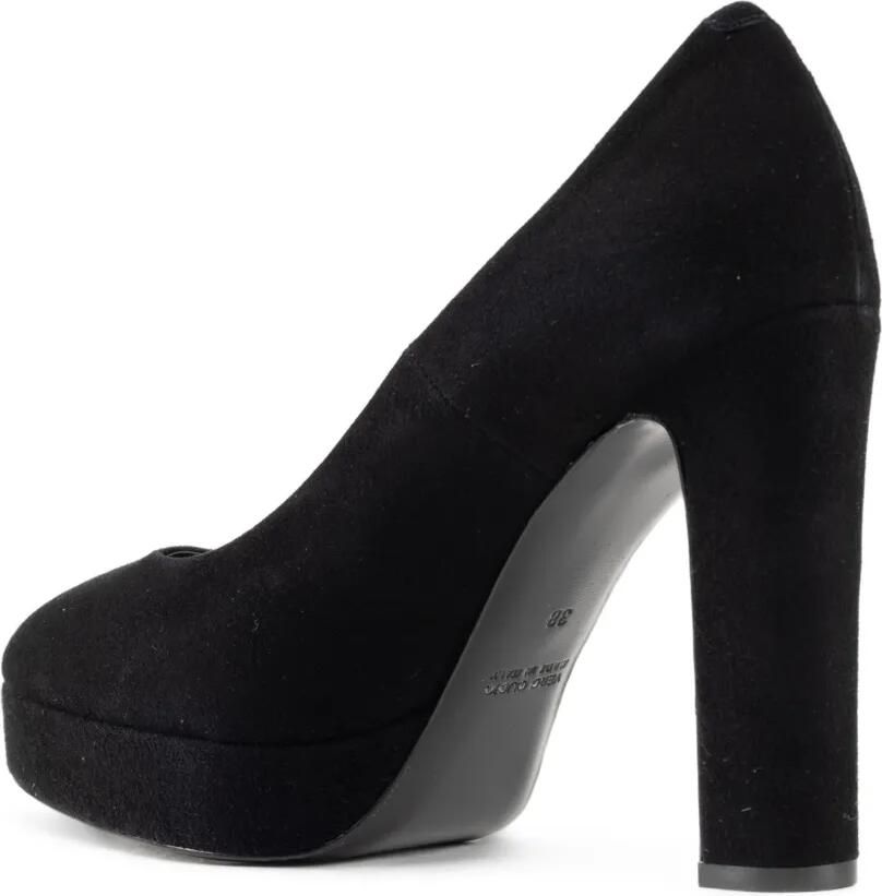 CHUCKIES Pumps met hoge blokhak en plateauzool Zwart - Foto 2