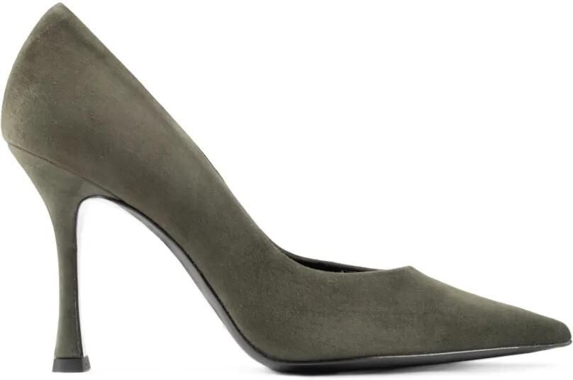 CHUCKIES Pumps met puntige neus Groen