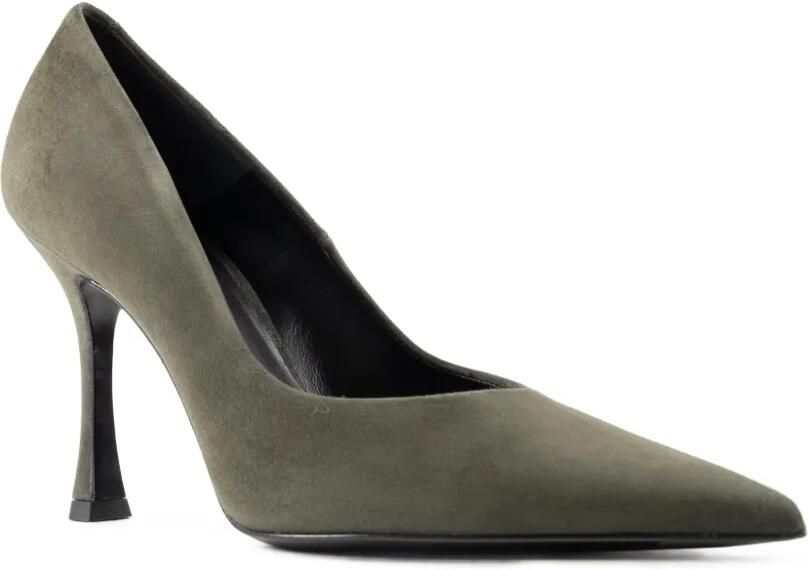 CHUCKIES Pumps met puntige neus Groen - Foto 3
