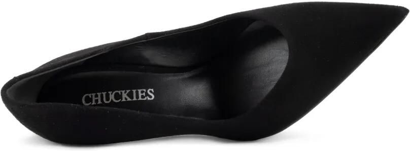 CHUCKIES Pumps met puntige neus Zwart - Foto 4