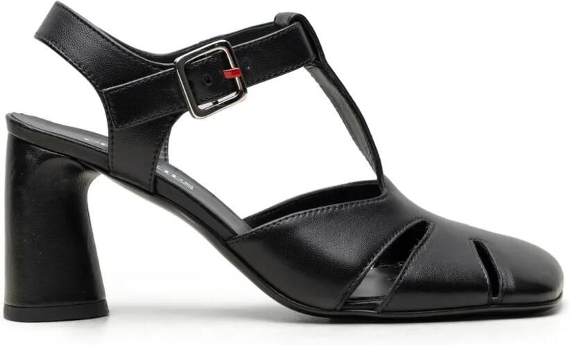 CHUCKIES Sandalen met gesp Zwart