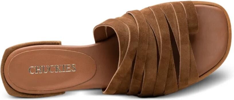 CHUCKIES Sandalen met meerdere bandjes Bruin - Foto 3