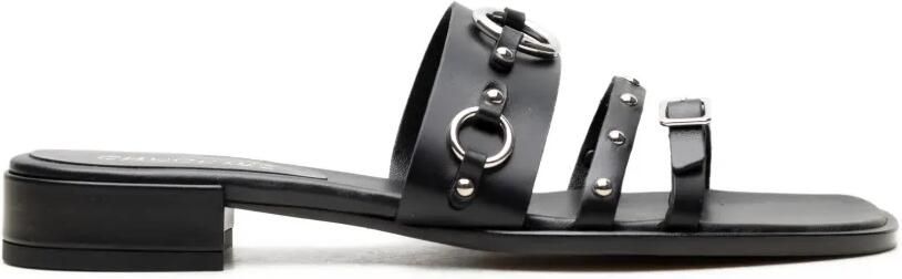 CHUCKIES Sandalen verfraaid met studs Zwart