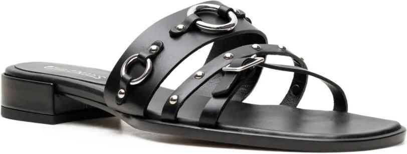 CHUCKIES Sandalen verfraaid met studs Zwart - Foto 4