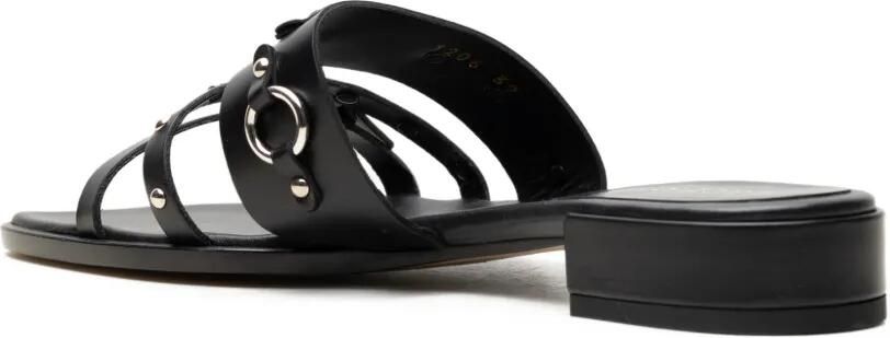 CHUCKIES Sandalen verfraaid met studs Zwart - Foto 3