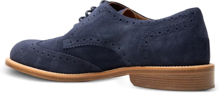 CHUCKIES Suède brogues Blauw - Foto 2