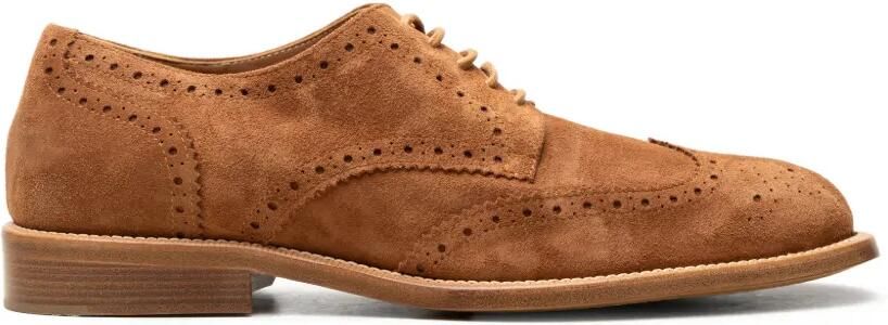 CHUCKIES Suède brogues Bruin