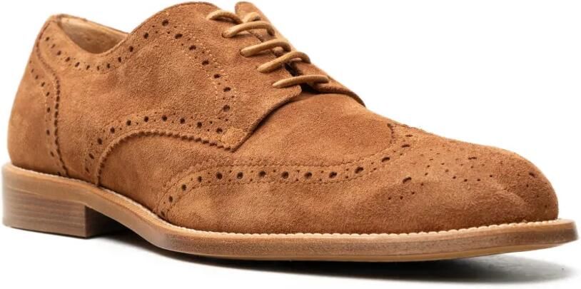 CHUCKIES Suède brogues Bruin - Foto 2