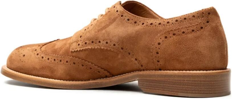 CHUCKIES Suède brogues Bruin - Foto 3