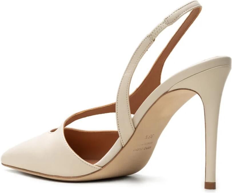 CHUCKIES Uitgesneden slingback pumps Beige - Foto 2