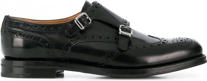 Church's Brogue gespschoenen Zwart