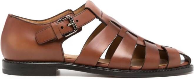 Church's buckled leather sandals Bruin