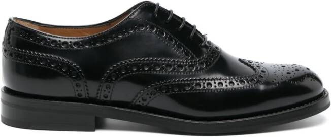 Church's Burwood Brogues met decoratief stiksel Zwart