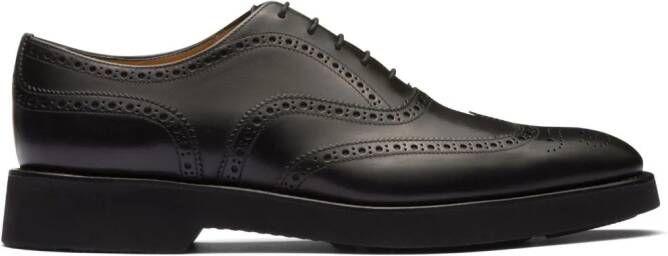 Church's Burwood leren Oxford schoenen Zwart