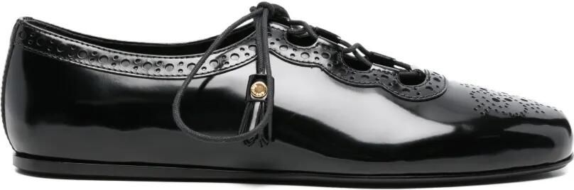 Church's Brogue ballet met kwastje Zwart