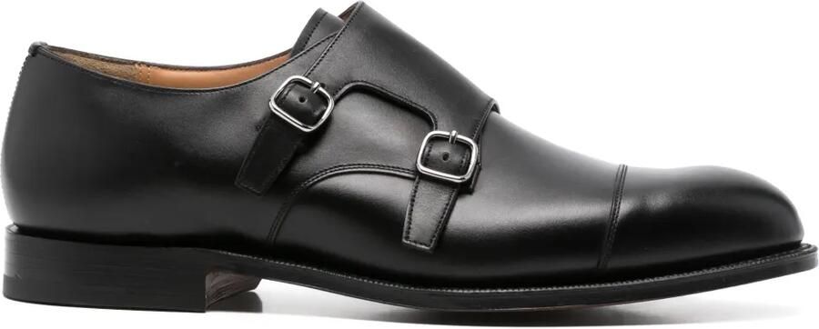 Church's Cowes gespschoenen Zwart
